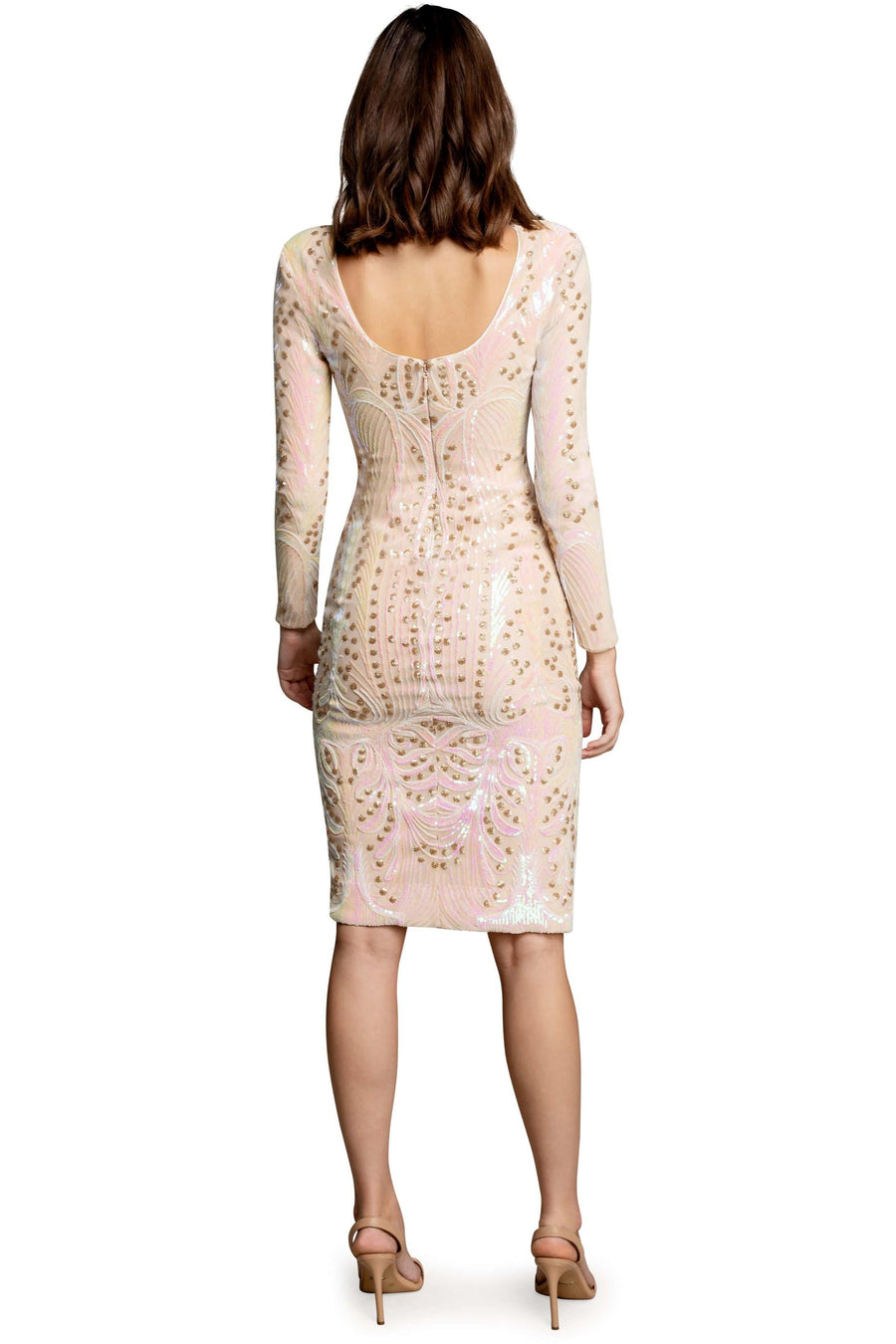 natalie sequin long sleeve dress Natalie Sequin Long Sleeve Dress (Women)