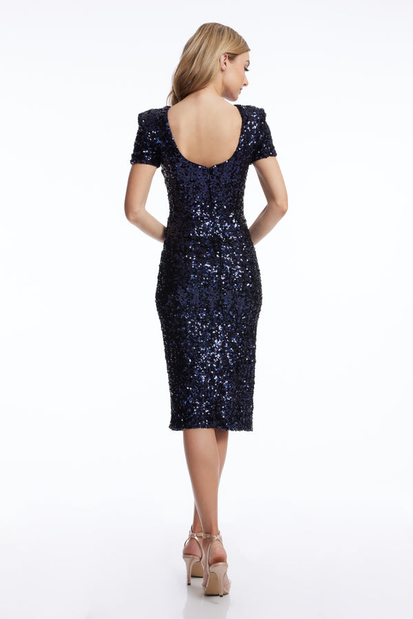 Natasha Dress / MIDNIGHT BLUE