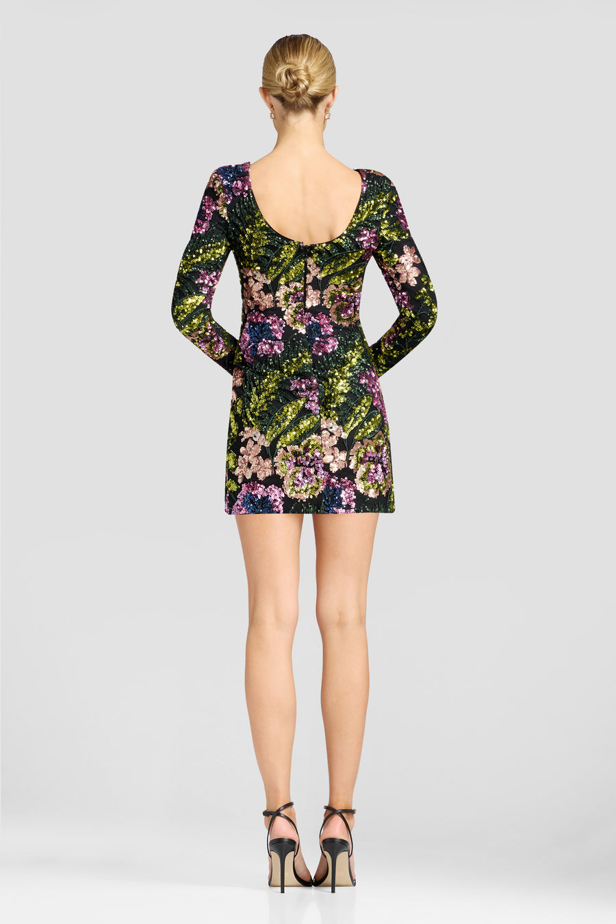 Nathalia Dress / BLACK MULTI