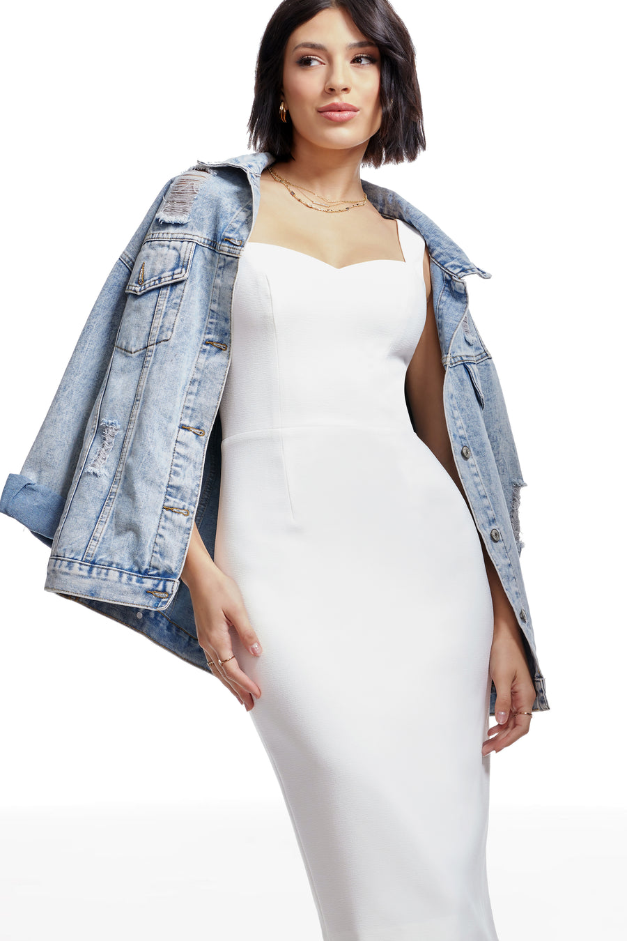 Nicole Dress / OFF WHITE
