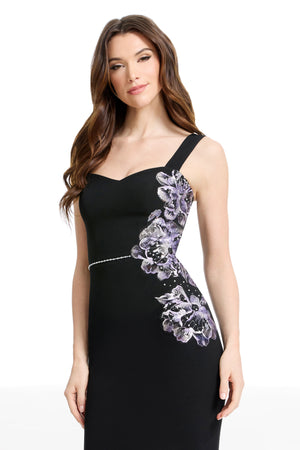 NICOLE DRESS / BLACK