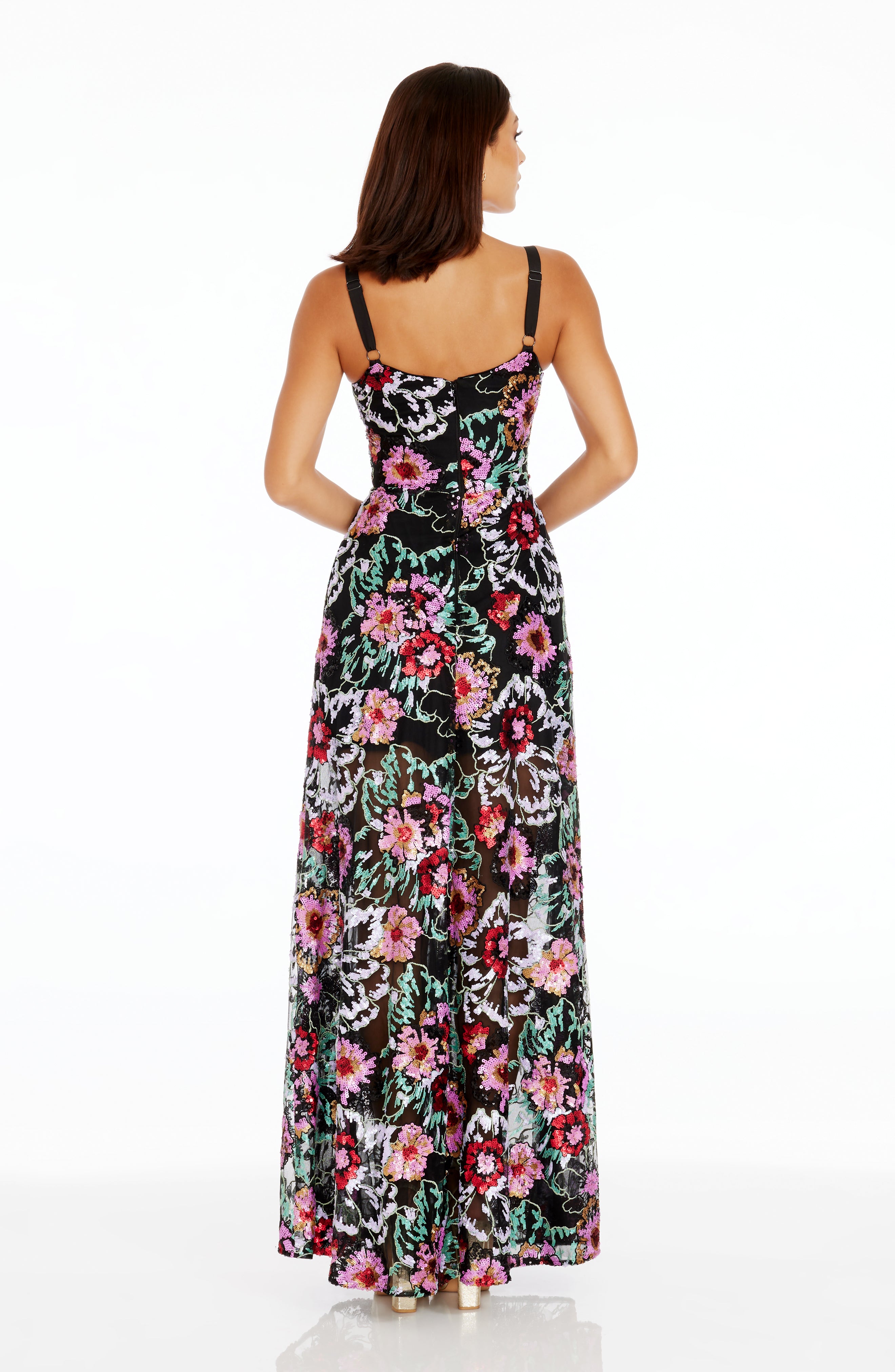 green emerald velvet dress Nina Cut Out Bodycon  msclothesminded