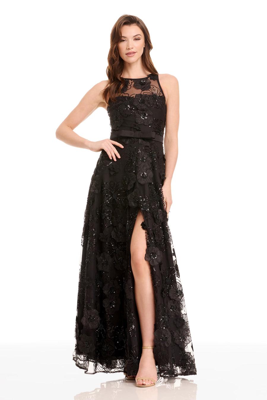 dress the population corinne dress O.P.T Corinne Midi Dress