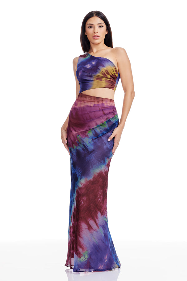 Nylah Dress / SUNSET MULTI