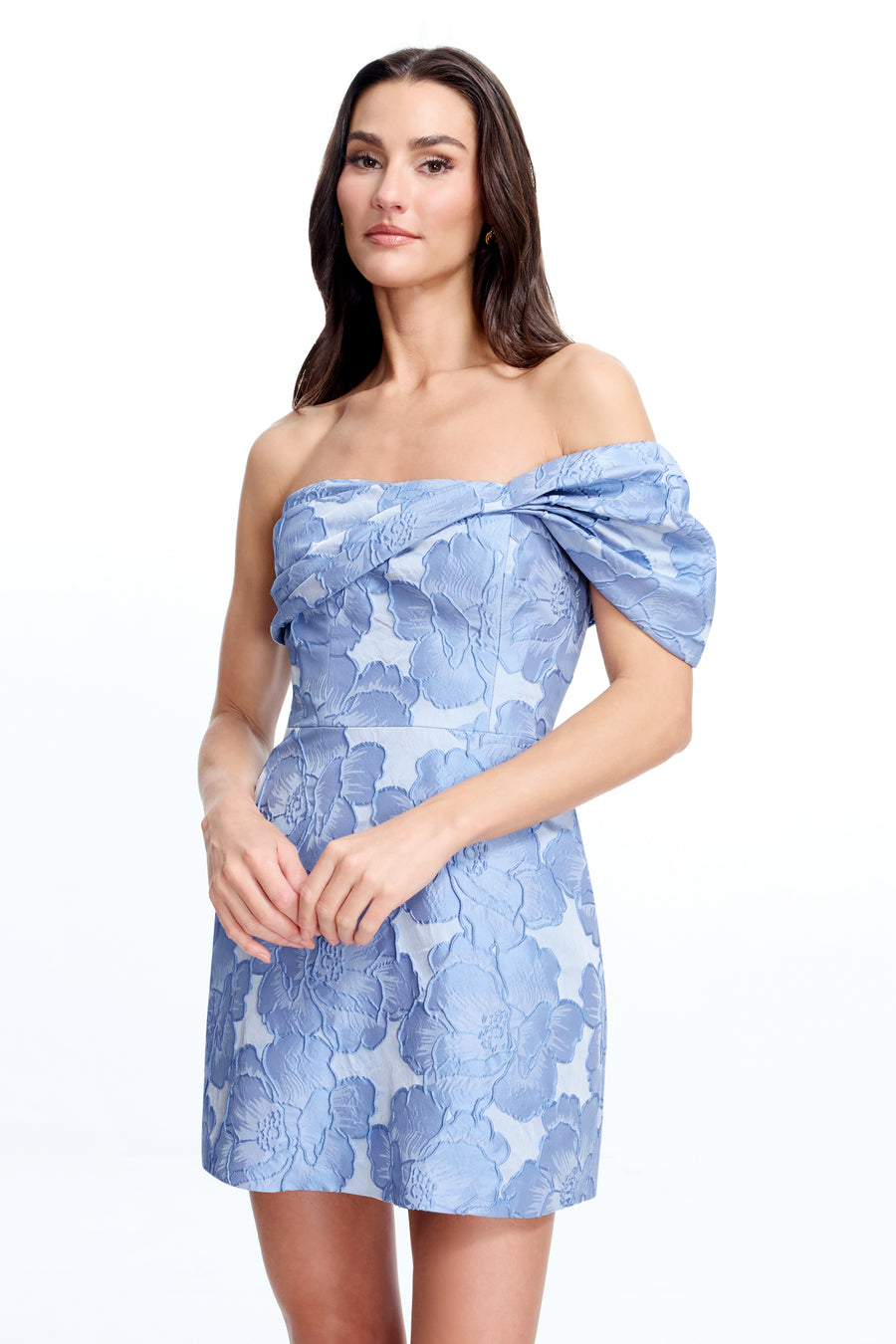 Olive Dress / SKY MULTI