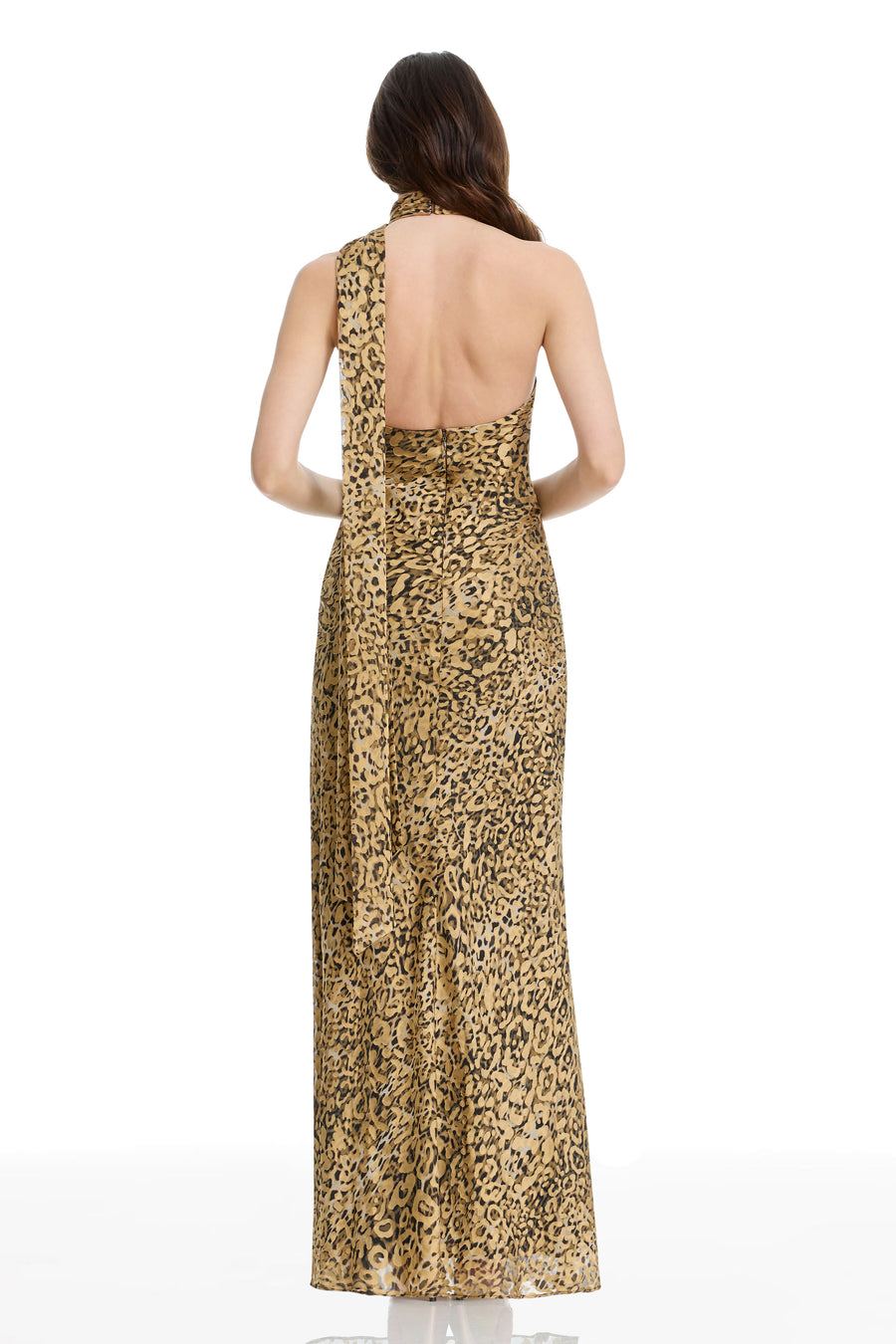 OLIVIA DRESS / LEOPARD MULTI