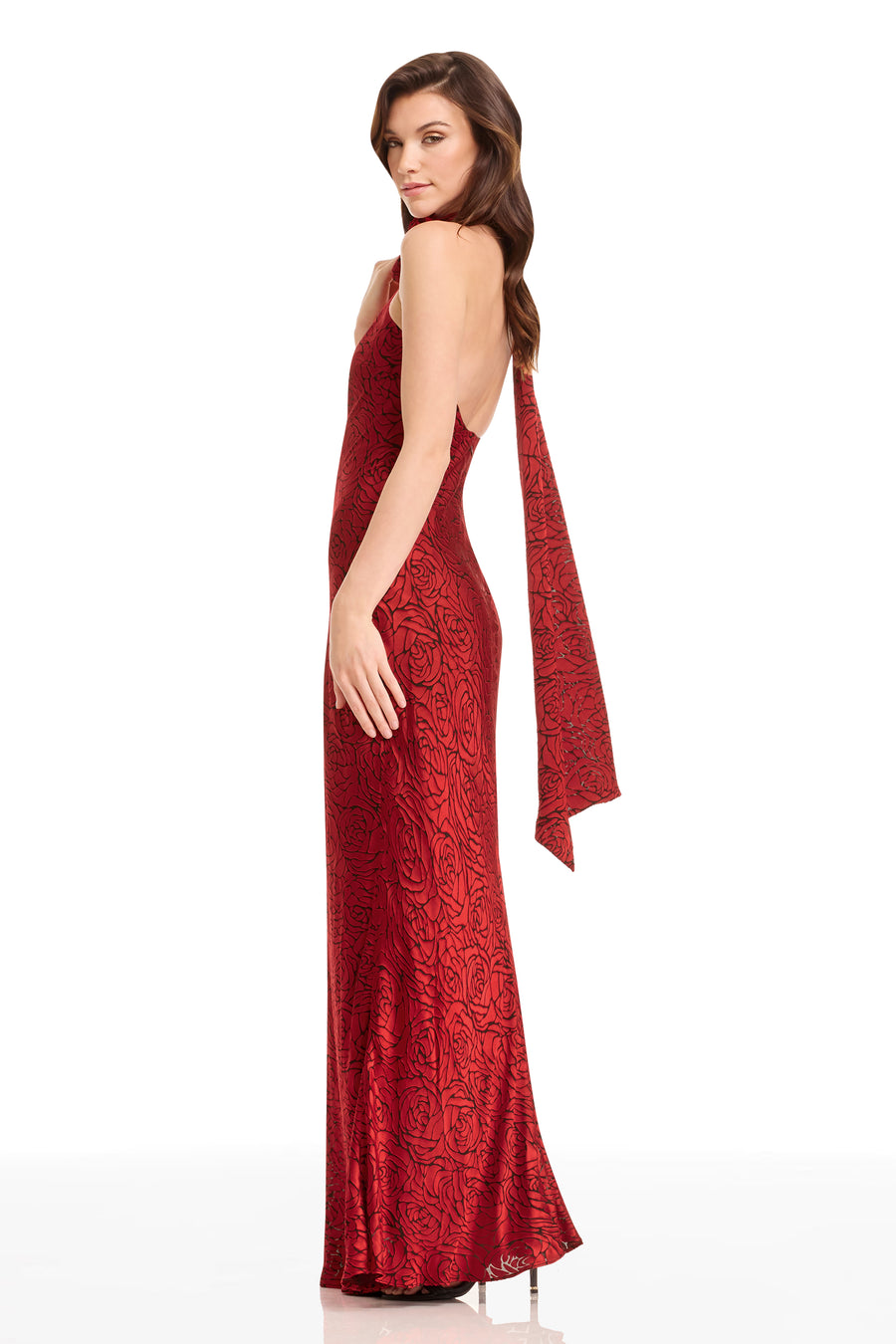 OLIVIA DRESS / ROUGE MULTI