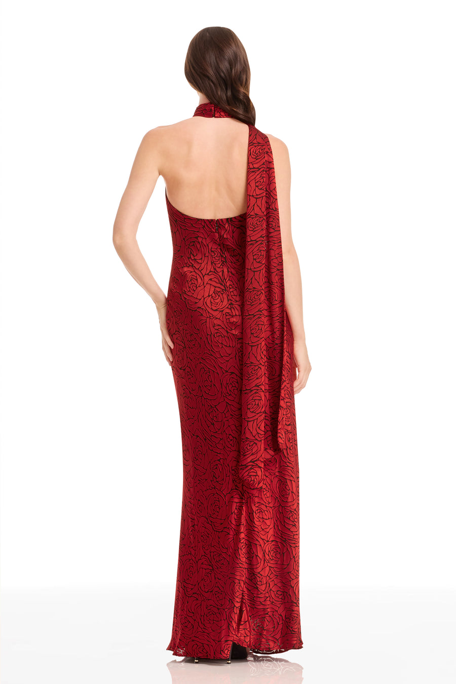OLIVIA DRESS / ROUGE MULTI