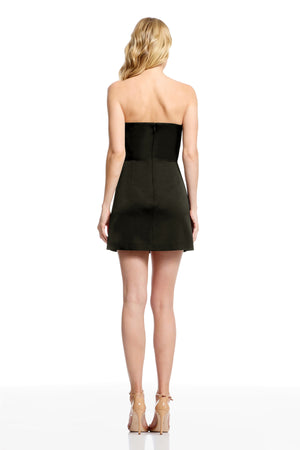 OLLIE DRESS / BLACK-OFF WHITE