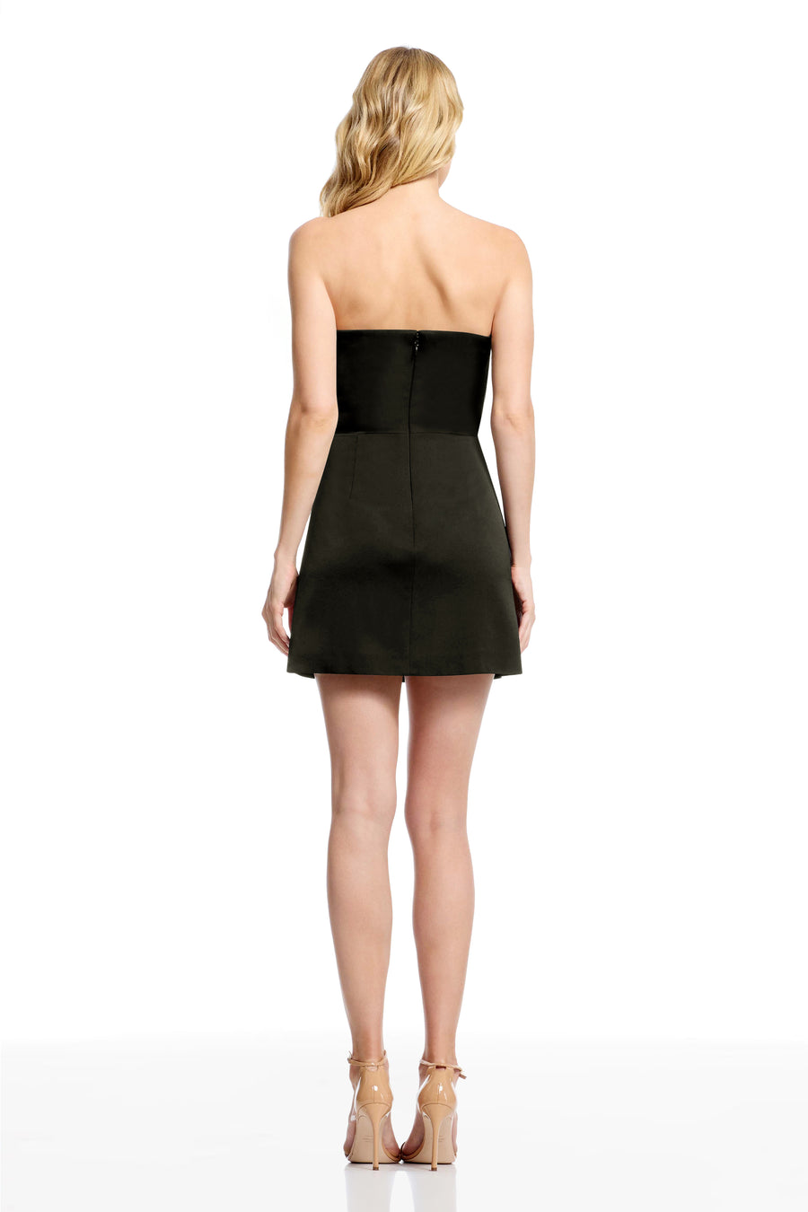 OLLIE DRESS / BLACK-OFF WHITE
