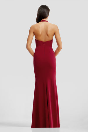PAIGE DRESS / GARNET