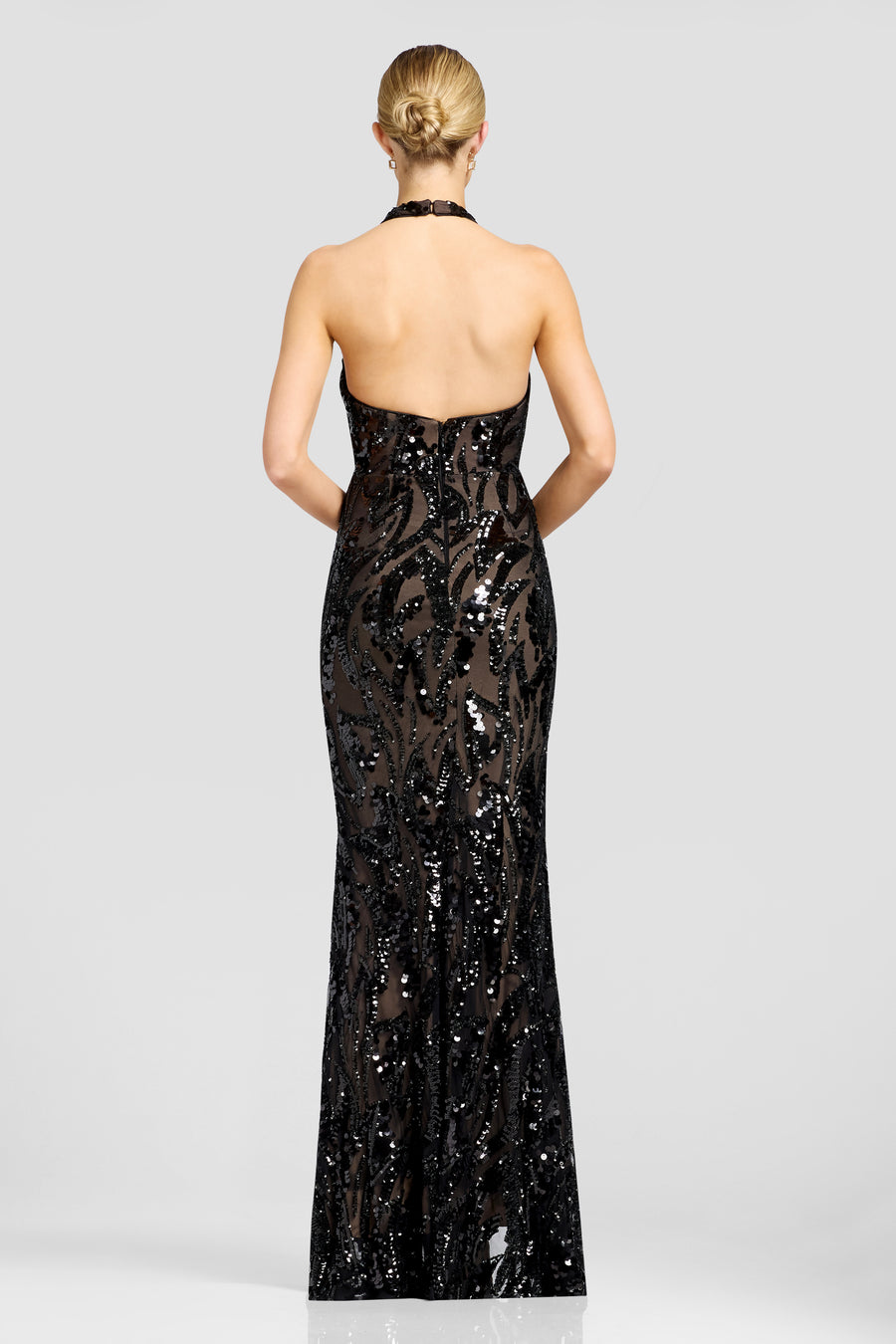 Paige Gown / BLACK-NUDE
