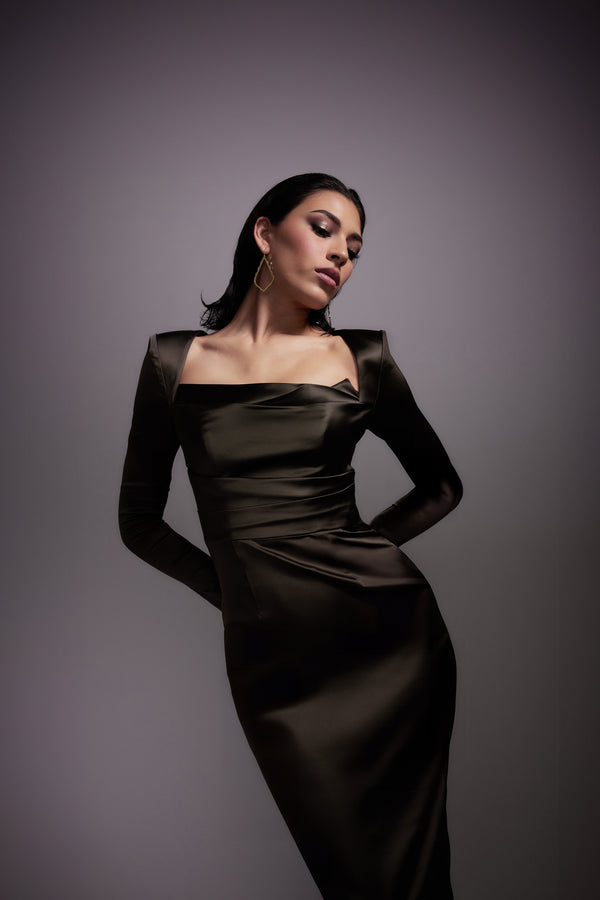 Pamela Dress / MOCHA