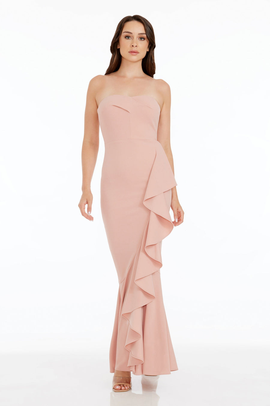 The Amber Gown - MAUVE | Lady Black Tie