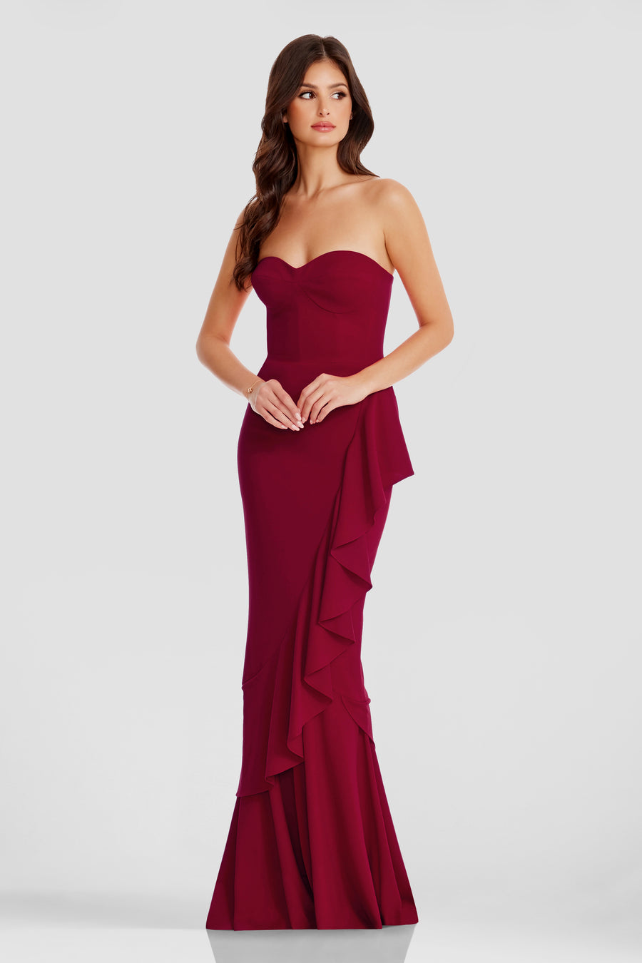 PARIS GOWN / GARNET
