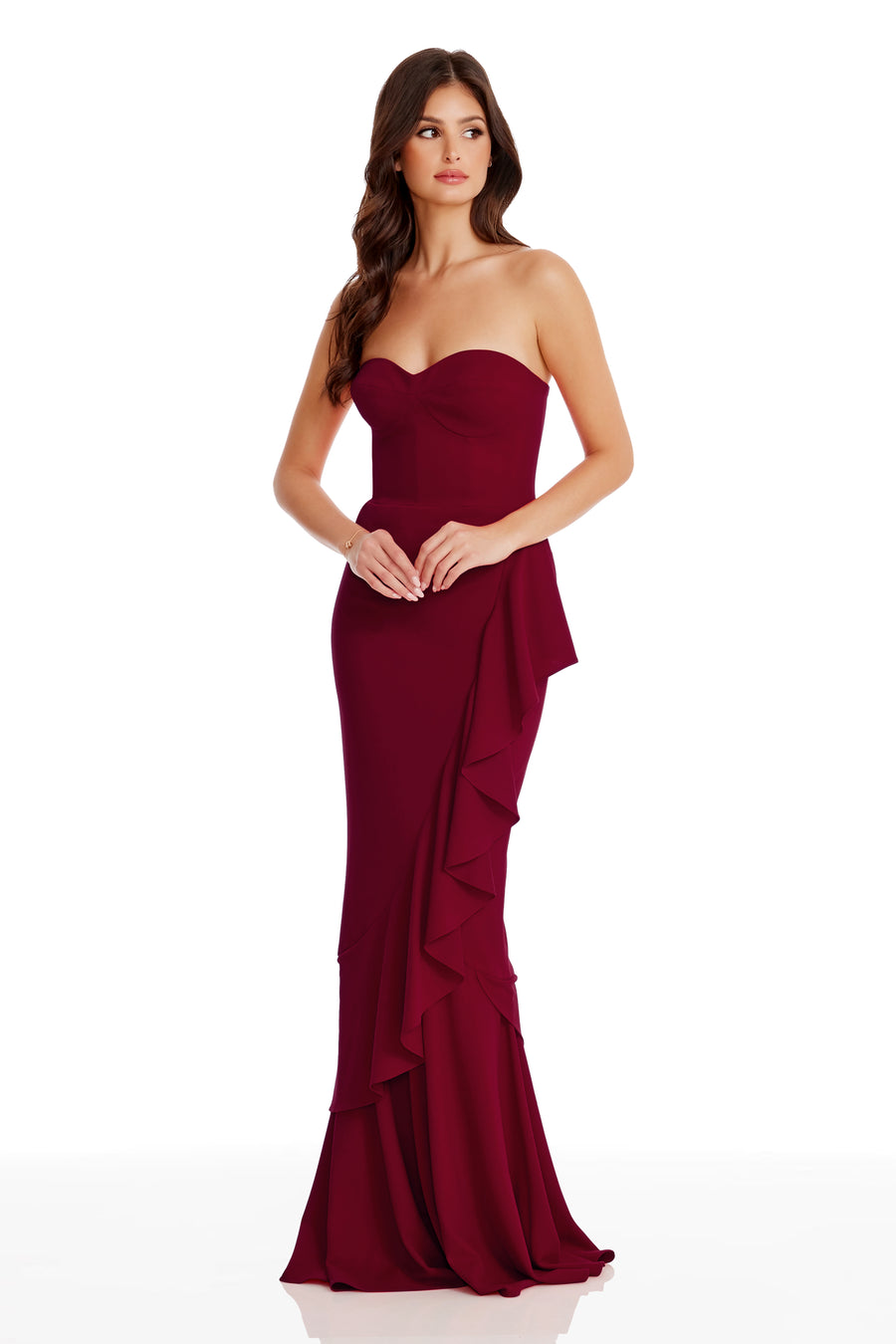 PARIS GOWN / GARNET