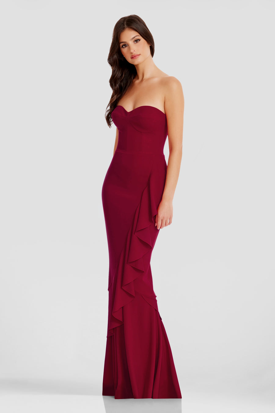 PARIS GOWN / GARNET
