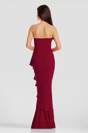 PARIS GOWN / GARNET