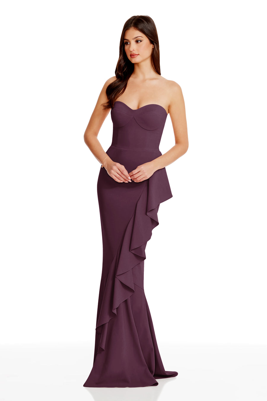 PARIS GOWN / MIDNIGHT PLUM