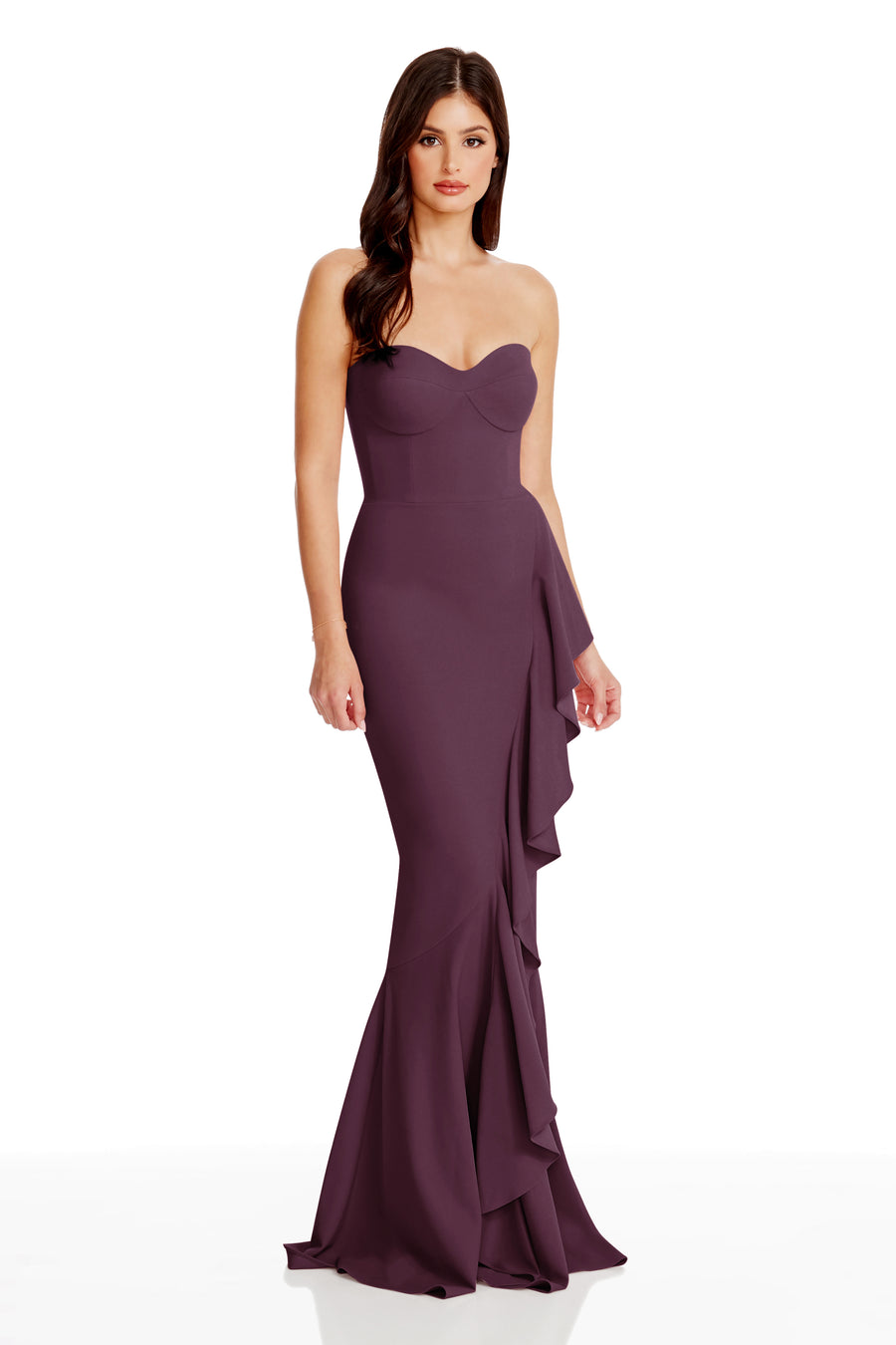 PARIS GOWN / MIDNIGHT PLUM