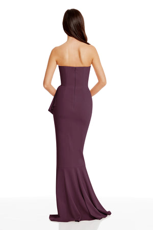 PARIS GOWN / MIDNIGHT PLUM