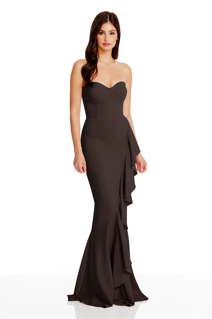 PARIS GOWN / MOCHA