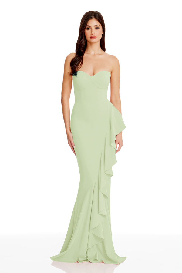 PARIS GOWN / SAGE