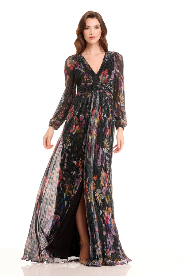 dress the population long sleeve dress Dress the Population Brie Square Neck Long Sleeve Fit & Flare Sequin Mini Dress