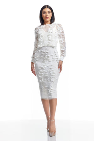 Pilar Dress / White