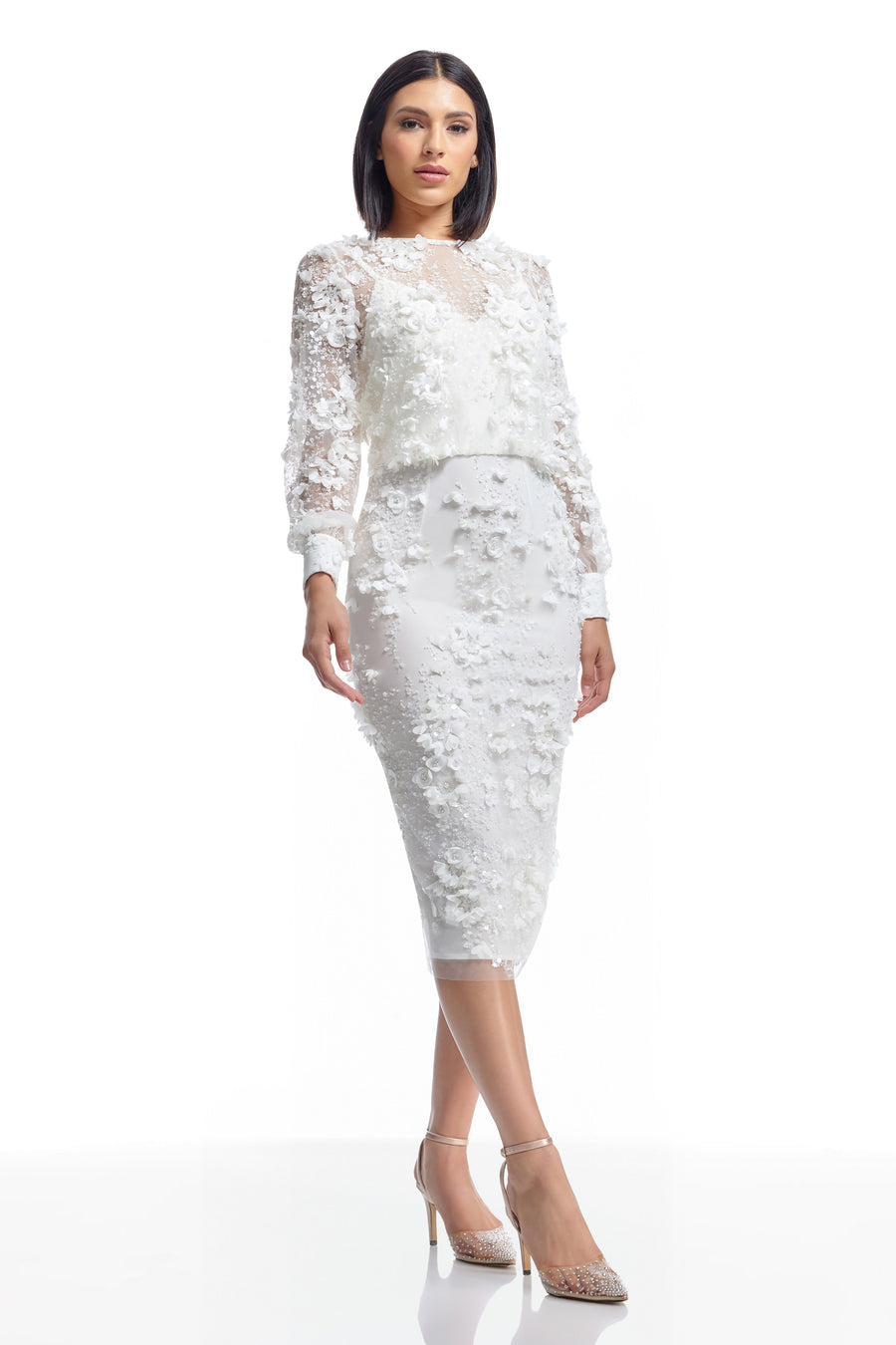 Pilar Dress / White