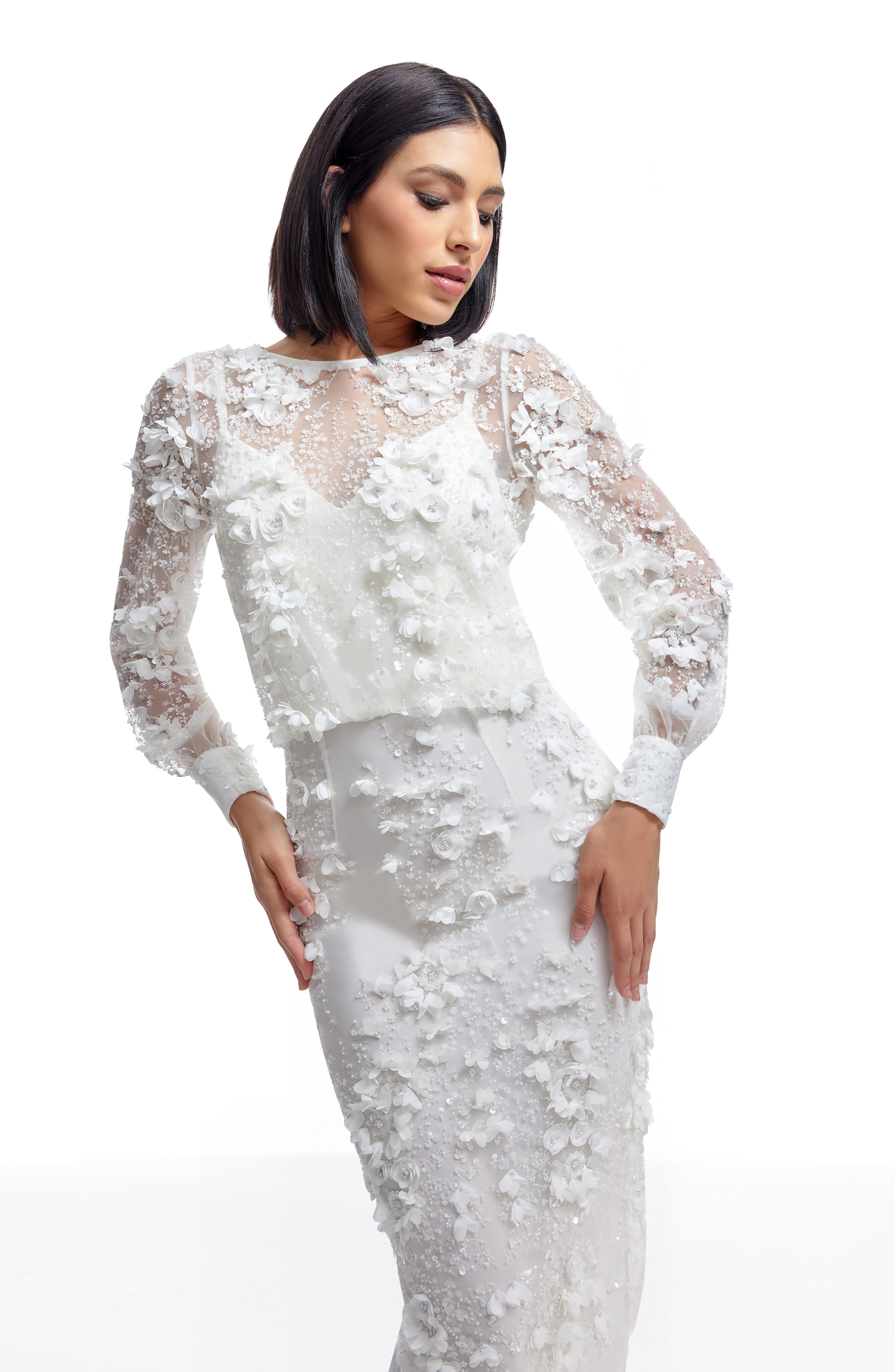 【♡mskn♡ 】DIVER DIMENSIONAL DRESS Kiera Dress – Dress the Population