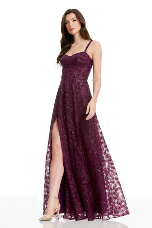 PIPER DRESS / DARK CHERRY