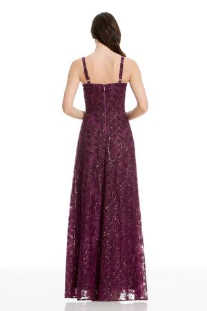 PIPER DRESS / DARK CHERRY