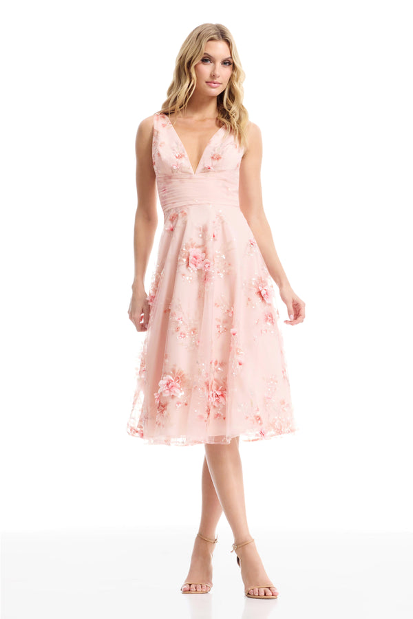 POSIE DRESS / BLUSH MULTI