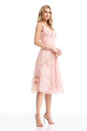 POSIE DRESS / BLUSH MULTI