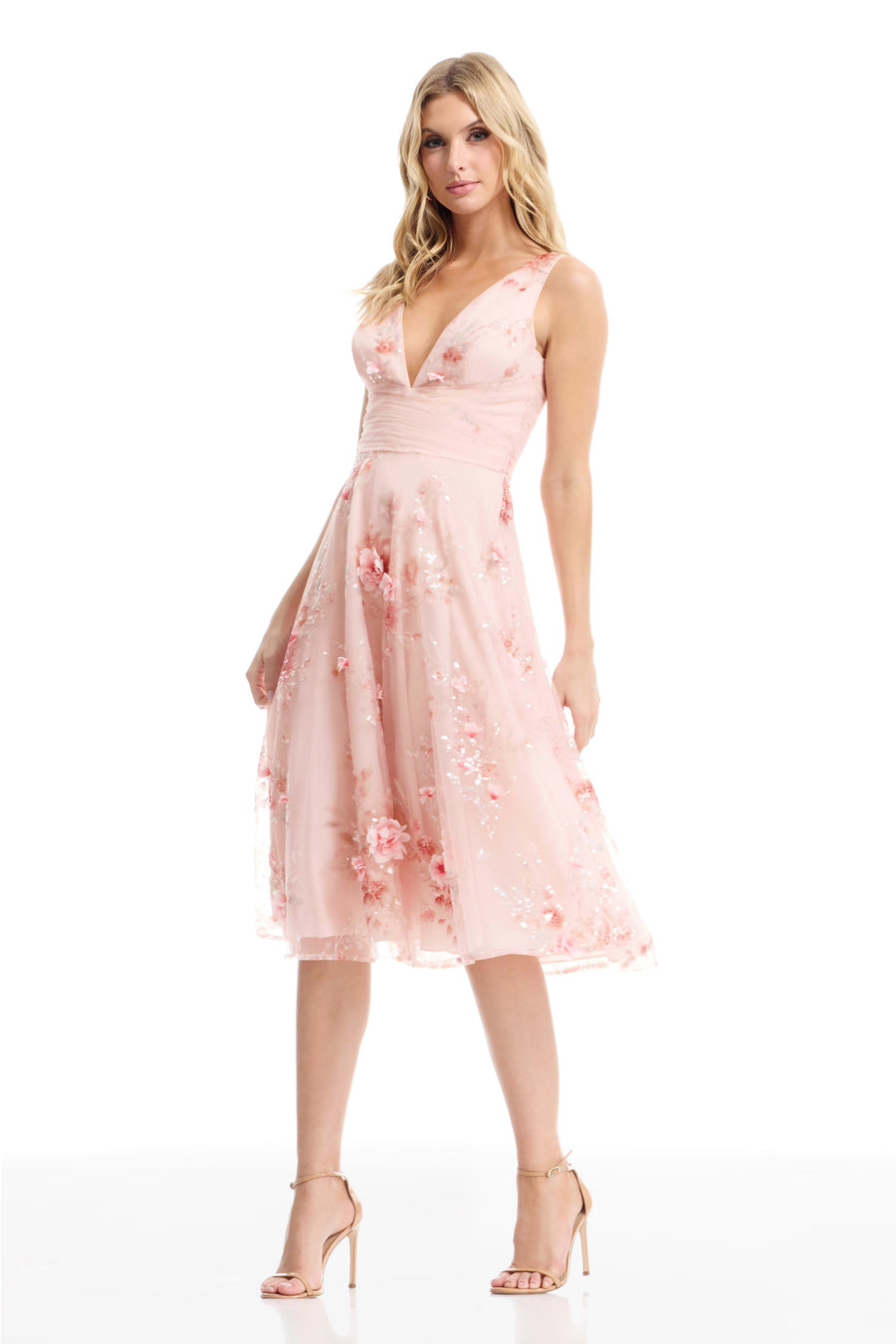 POSIE DRESS / BLUSH MULTI