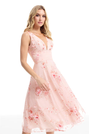 POSIE DRESS / BLUSH MULTI