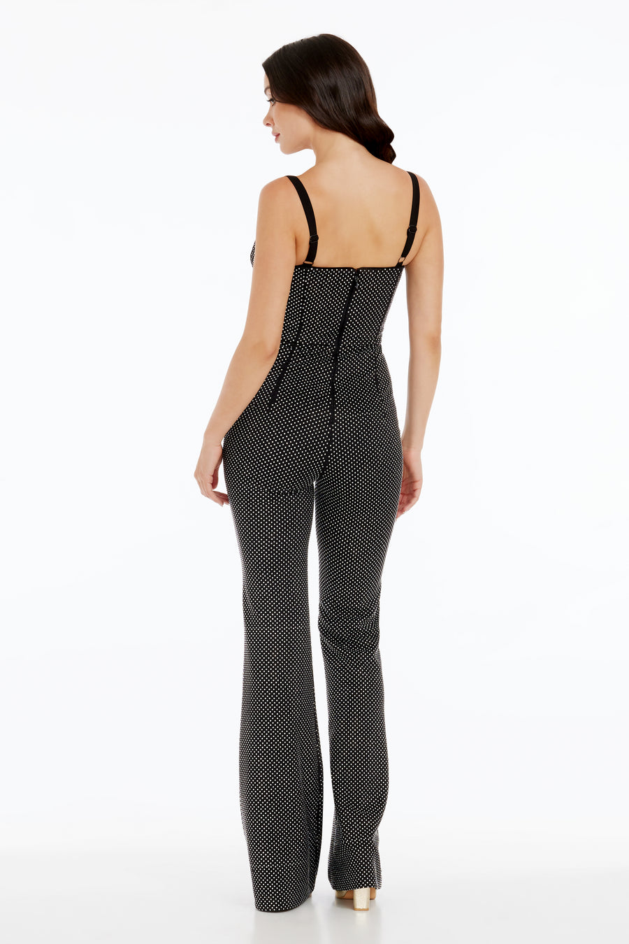 Presley Jumpsuit / BLACK-SILVER