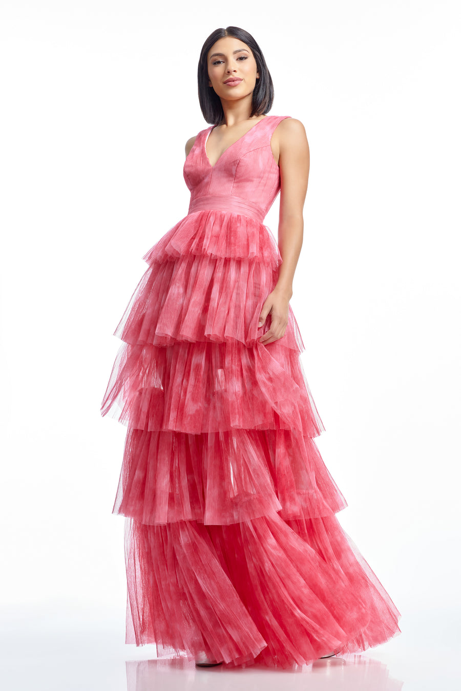 Radhika Dress / Raspberry Multi