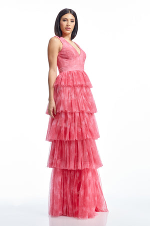 Radhika Dress / Raspberry Multi