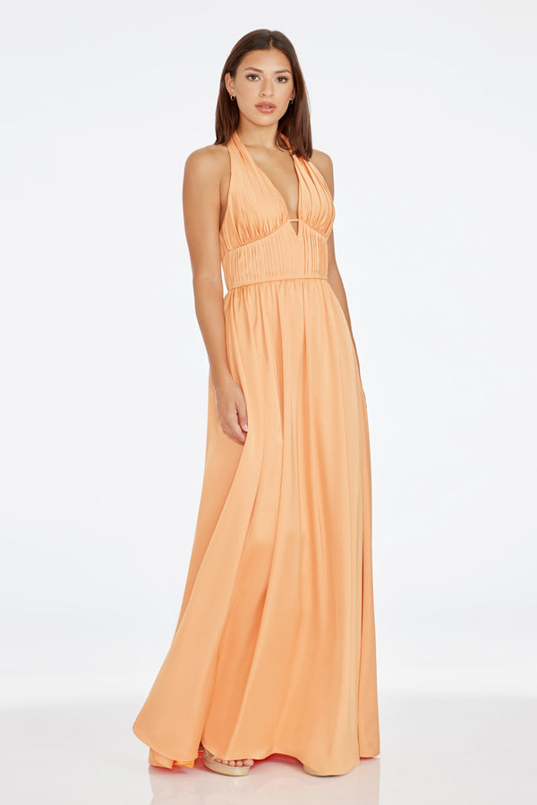 Rhea Gown / APRICOT