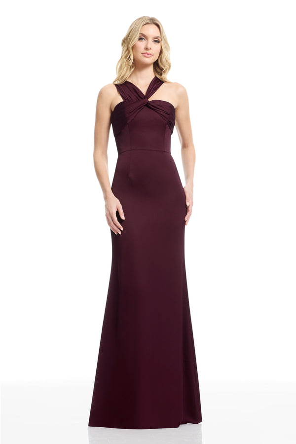 ROSALIA DRESS / DARK CHERRY