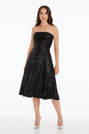 dress the population robin sequin midi dress Dress The Population Robin Sequin Midi at MarketFair Shoppes in Princeton, NJ