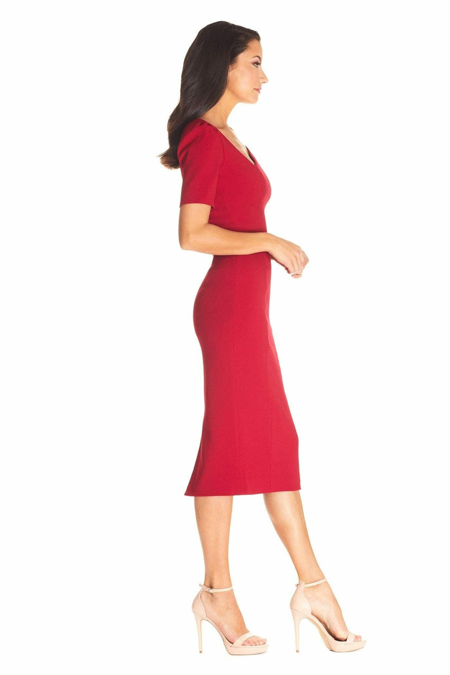 Dress the Population Ruth Dress - Purple - S Dress the Population Ruth Dress - Purple - S