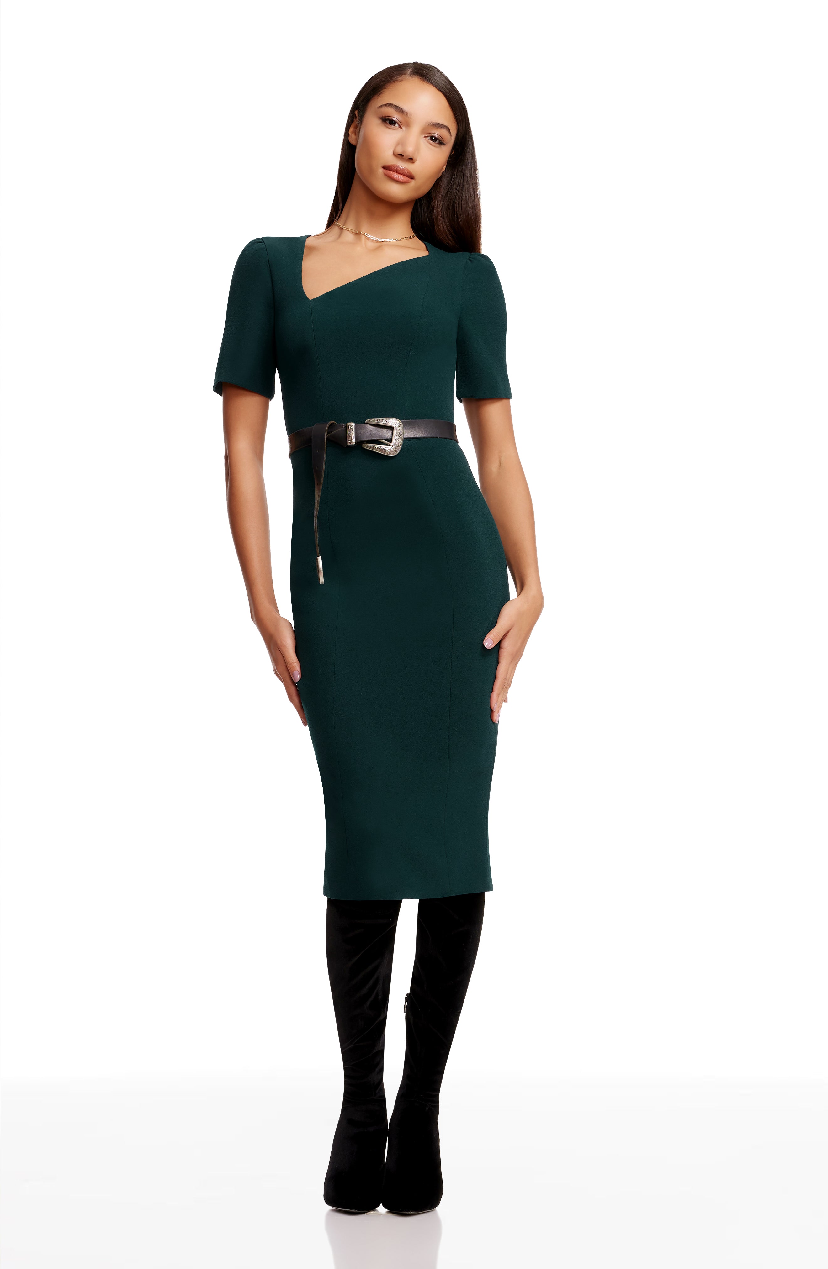 Dress the Population Ruth Dress - Blue