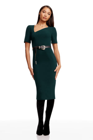 RUTH DRESS / PINE