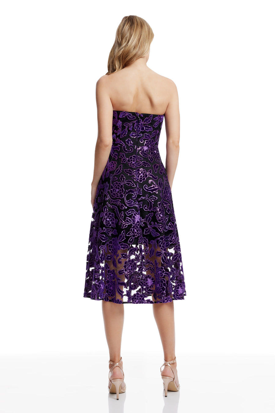 Sadie Dress / MIDNIGHT PLUM-BLACK
