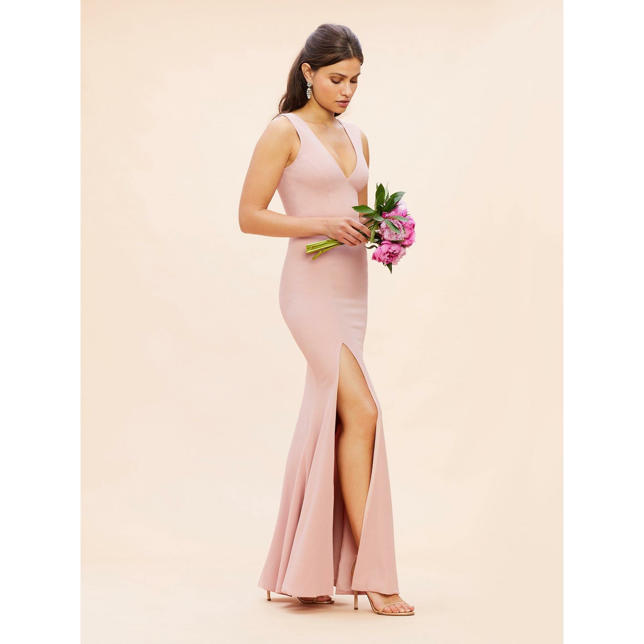 Dress The Population Sandra Gown - Pink - XXS Dress The Population Sandra Gown - Pink - XXS