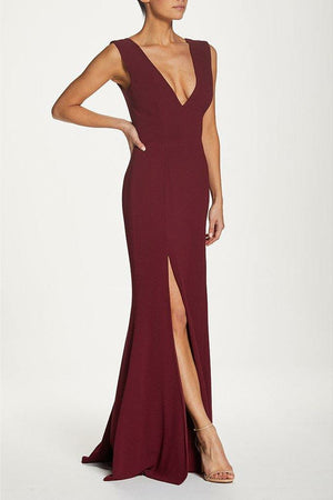 Sandra Gown / BURGUNDY