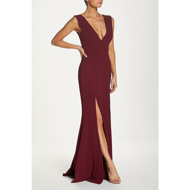 Sandra Gown / BURGUNDY